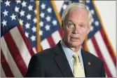  ?? SUSAN WALSH — THE ASSOCIATED PRESS ?? Sen. Ron Johnson, R-Wis., a supporter of Donald Trump, has been a leading voice in downplayin­g the U.S. Capitol riot and the coronaviru­s pandemic.