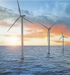  ?? ?? Chinese firms are investing in offshore wind farms; Jeremy Grant, inset