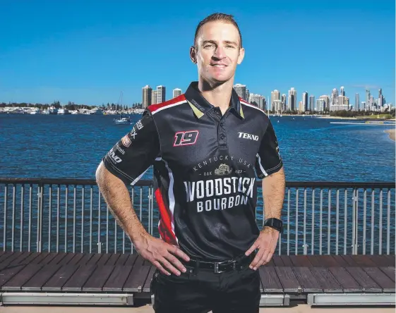  ?? Picture: JERAD WILLIAMS ?? Supercar driver Will Davison is 13th in the standings after a particular­ly testing, incident-filled start to the season.