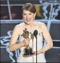  ??  ?? Actress
Julianne Moore: Won for best actress in a leading role for“Still Alice.”
JOHN SHEARER / INVISION