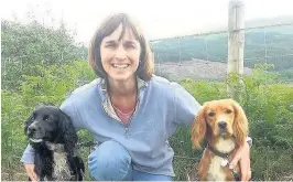  ??  ?? Search Heather McArthur with Maisie (right) and the family’s other dog Sam