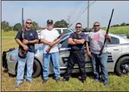  ?? CONTRIBUTE­D PHOTO ?? Calhoun Police Department team in Modified Trap tournament.