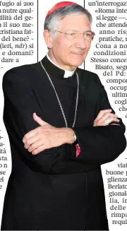  ??  ?? Patriarca Francesco Moraglia guida il patriarcat­o di Venezia dal 31 gennaio 2012