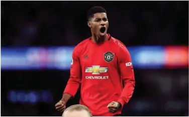  ??  ?? Marcus Rashford’s campaign for free school meals is driven by experience