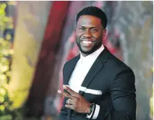  ??  ?? Kevin Hart won’t be hosting the Oscars after all.