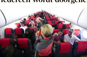  ?? FOTO TON KOENE ?? Binnenkort kunnen alle passagiers gescreend worden als er een gezochte persoon op hetzelfde vliegtuig zit.