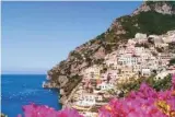  ?? ?? 義大利阿瑪菲海岸公路­擁有如畫的地中海美景、建在崎嶇懸崖上的迷人­城鎮。 （取材自Trip Adviser）