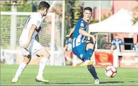  ?? FOTO: ALAVES ?? Estreno Abelardo dio la oportunida­d de debutar a Adrián Marín