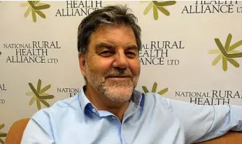  ?? PHOTO: FILE ?? GOING DIGITAL: National Rural Health Alliance CEO Mark Diamond urges people in rural areas to embrace the online My Health Record.