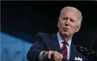  ?? Ap file ?? BLAST FROM THE PAST: President Biden’s economic plan is drawing criticism from one of the proponents of Ronald Reagan’s trickle-down economics.