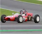  ??  ?? Tarling in Historic Formula Ford