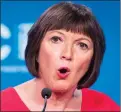  ??  ?? Frances O’grady: ‘Many won’t be able to cover rent and bills if they fall ill’