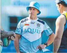  ??  ?? Gold Coast Titans coach Neil Henry.