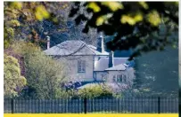  ??  ?? Frogmore Cottage cost the taxpayer £2.4m to refurbish