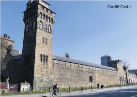  ??  ?? Cardiff Castle