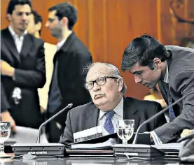  ??  ?? Juez Luis Cabral. Por la ley de subroganci­as fue apartado de Casación.