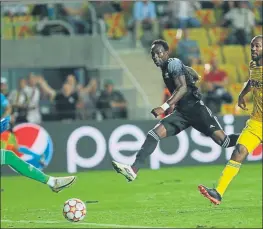  ?? FC SHERIFF ?? El maliense Adama Traoré marcó dos de los tres goles ante el Dinamo Zagrebfoto: