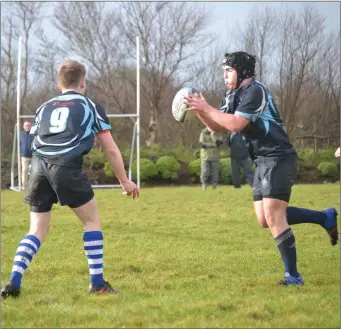  ??  ?? Adam Clarke in action for Killorglin Under-16s against Shannon/Garryowen