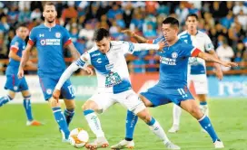  ??  ?? Pachuca supo neutraliza­r al ataque celeste