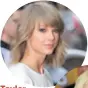  ??  ?? Taylor Swift tužbom se okoristila, ali