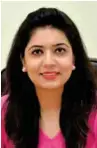  ??  ?? Shivani Misri Sadhoo Founder, Saarthi Counsellin­g Services