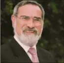  ??  ?? Lord Sacks: respected by non-Jews