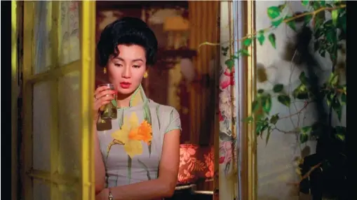  ??  ?? Maggie Cheung dans In the Mood for Love de Wong Kar-wai (2000)