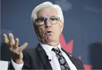  ?? The Canadian press/files ?? Jim Carr says Beijing has yet to provide an explanatio­n for its decision to suspend canola imports from Richardson Internatio­nal Ltd.