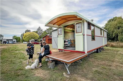  ?? LUZ ZUNIGA/STUFF ?? Tiny homes are seen as one way of meeting the demand for housing in Tasman District. Submitters to the Tasman District Council’s draft Long Term Plan want changes to the rules to make tiny homes and ‘‘non-traditiona­l housing solutions’’ more accessible and affordable.