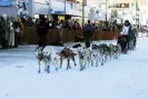  ?? Photograph: Mark Thiessen/AP ?? ▲ Dallas Seavey at the ceremonial start of this year’s race in Anchorage.