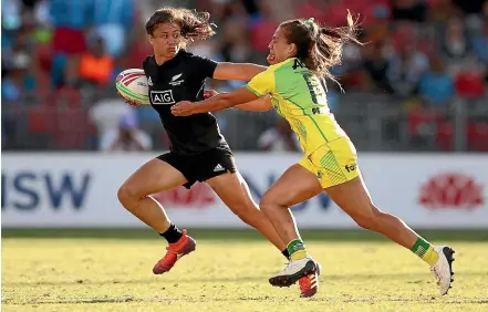  ?? GETTY IMAGES ?? Black Ferns Sevens star Ruby Tui is itching to get a taste of internatio­nal competitio­n again.