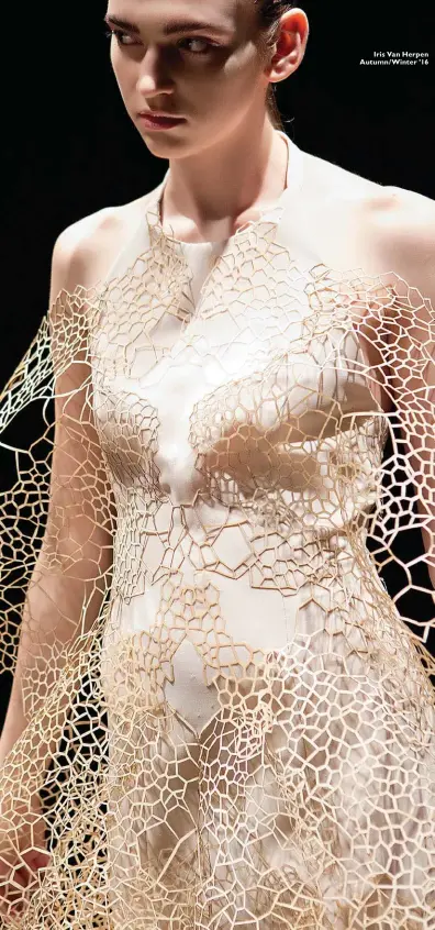  ??  ?? Iris Van Herpen Autumn/Winter ’16