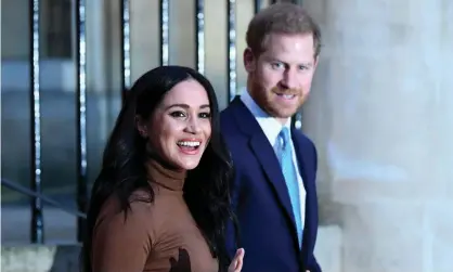  ?? Photograph: Daniel Leal-Olivas/PA ?? The Duke and Duchess of Sussex recently signed a multimilli­on-pound deal with Netflix.