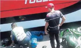  ?? CORTESÍA ?? El atleta sufrió el accidente cuando iba con la moto de la novia de San José a Alajuela después de entrenar en el Estadio Nacional.