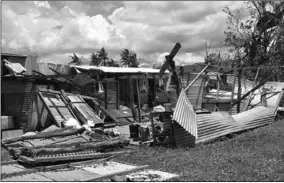  ??  ?? Cyclone Yasa has left a trail of destructio­n in Fiji. (Photo:Reuters)