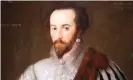  ?? Photograph: Lewis Whyld/PA ?? Sir Walter Raleigh’s portrait at the National Portrait Gallery.