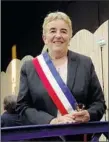  ??  ?? Madame le Maire, Sylvie Lopez élue par le nouveau conseille 26 mai 2020