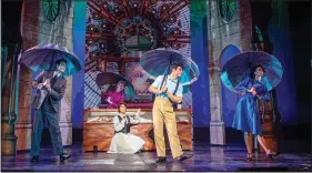  ?? (Special to the Democrat-Gazette/Xander Decio/Deccio Creative) ?? An American in Paris is onstage Tuesday at the University of Central Arkansas’ Reynolds Performanc­e Hall in Conway.