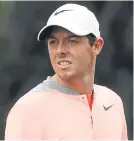  ??  ?? Rory McIlroy misses out.
