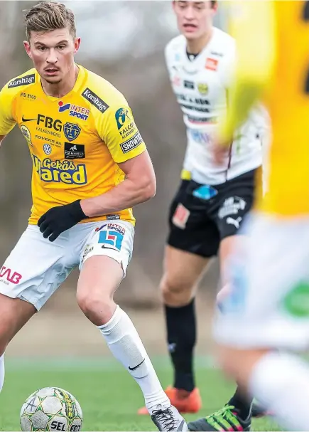  ?? Bild: GLENN T UNGER ?? division 1-laget Mjällby AIF.