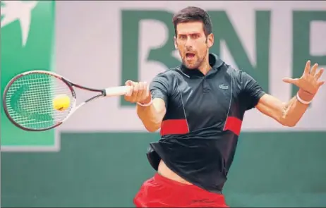  ?? GETTY IMAGES ?? ▪ Former world No 1 Novak Djokovic showed against Roberto Bautista Agut of Spain that he is gradually regaining his touch after his injury woes.