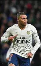  ??  ?? Mbappé a marqué son 19e but en L1.