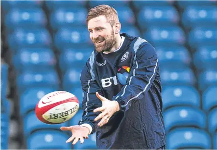  ?? Picture: SNS Group. ?? John Barclay, who will start today’s game as one of 11 Scarlets players on the field.