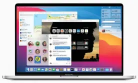  ?? Photograph: Apple ?? Big Sur is Apple’s big new update for macOS, which makes the Mac more colourful and more iPhone-like than ever before.