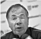  ?? RODRIGO ARANGUA/AFP/GETTY ?? U.S. national coach Bruce Arena says the 2026 World Cup “could be our time.”