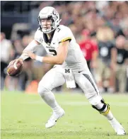  ?? [AP PHOTO] ?? Oklahoma State will face a challenge in Missouri quarterbac­k Drew Lock, who has thrown for more than 3,000 yards each of the past three seasons.