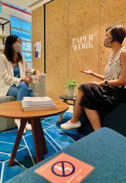  ?? PAPERSPACE ASIA ?? Going to the office facilitate­s face-to-face interactio­n, which is lacking when WFH