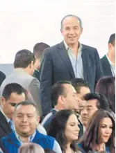  ??  ?? El ex presidente Felipe Calderón.