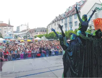  ?? ARHCIV-FOTO: SZ ?? Am Samstag wird in Neu-Ulm – dieses Jahr hoffentlic­h bei Sonnensche­in – wieder gefeiert.