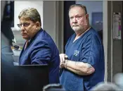  ?? LANNIS WATERS / THE PALM BEACH POST ?? Carlton Nebergall Jr., a retired PBSO deputy, appears in court Wednesday, charged with first-degree murder in the shooting death of his son-in-law, Jacob Lodge, late Sunday in The Acreage.